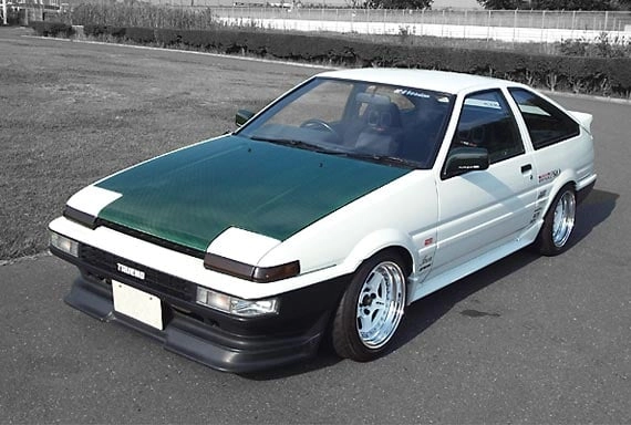 Toyota Sprinter Trueno GT-APEX de Keiichi Tsuchiya